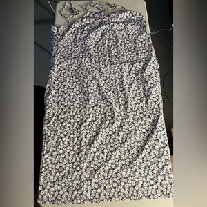 SHEIN blue Flower Dress